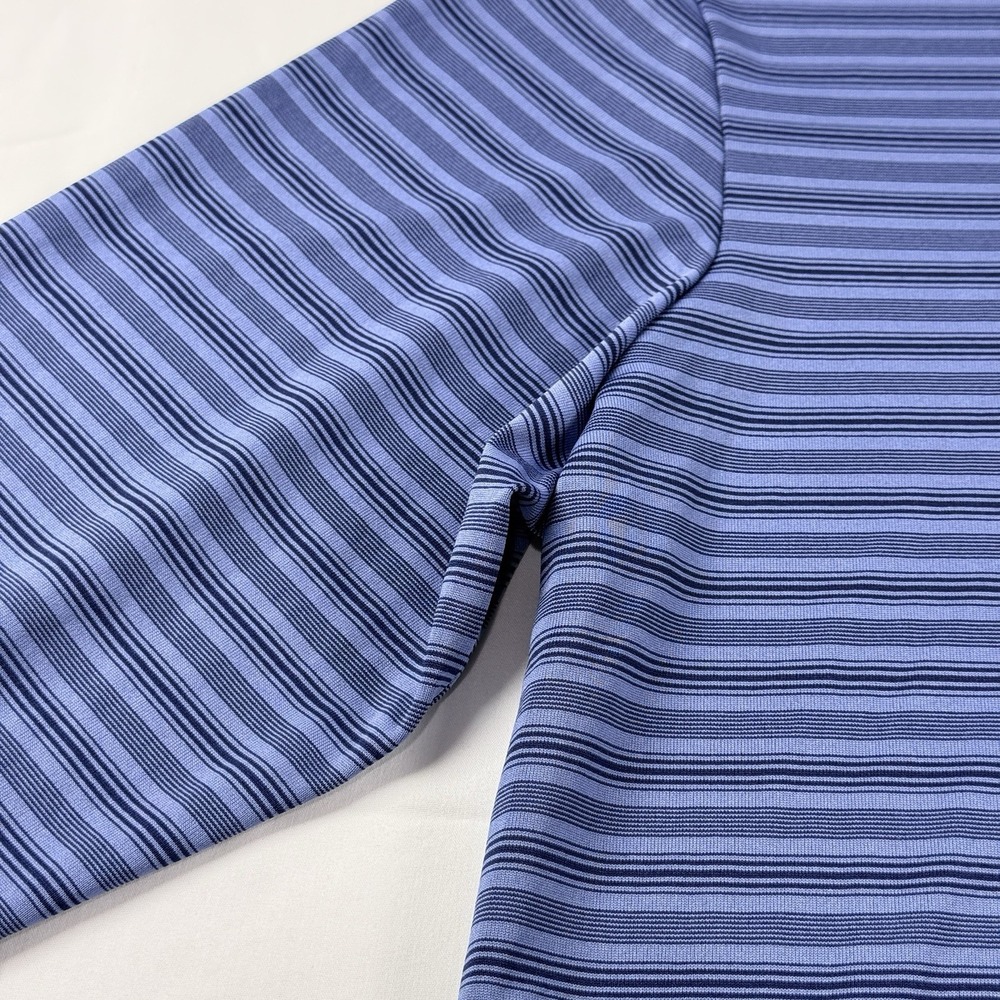 Vintage Patagonia Capilene Striped Long Sleeve Shirt Mens M Blue USA Made 1994 - Picture 10 of 13